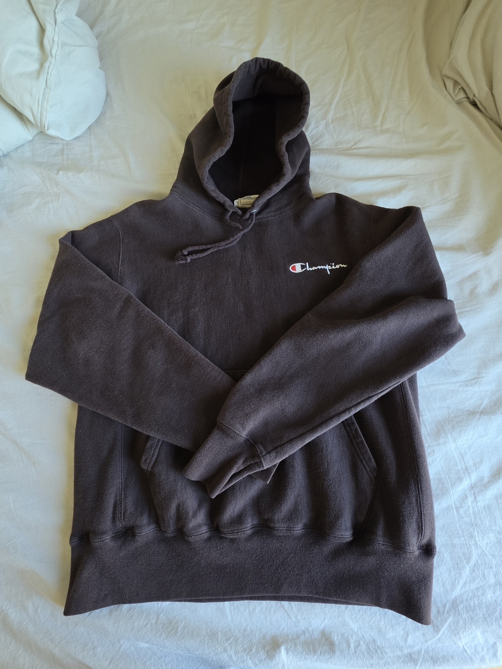 Dark Brown Hoodie - Champion